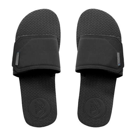 Boomerangz Unisex Regular Black Slides