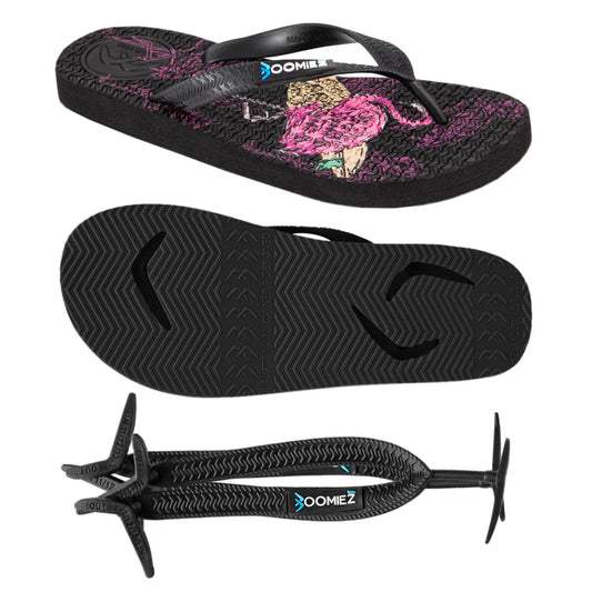 Boomerangz Kids Flamingo Print Flip Flop