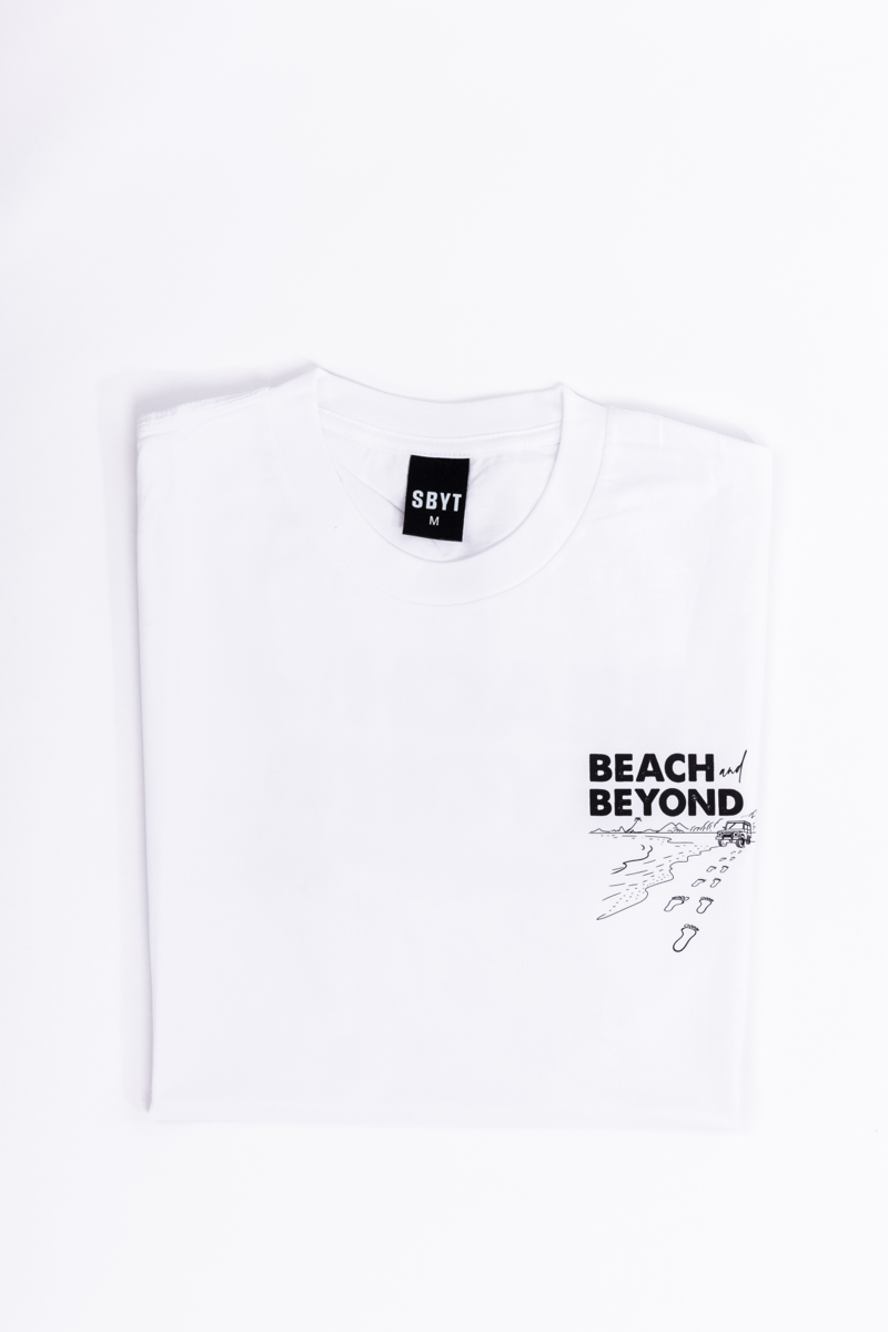 BeachBeyond4wd - White Tee