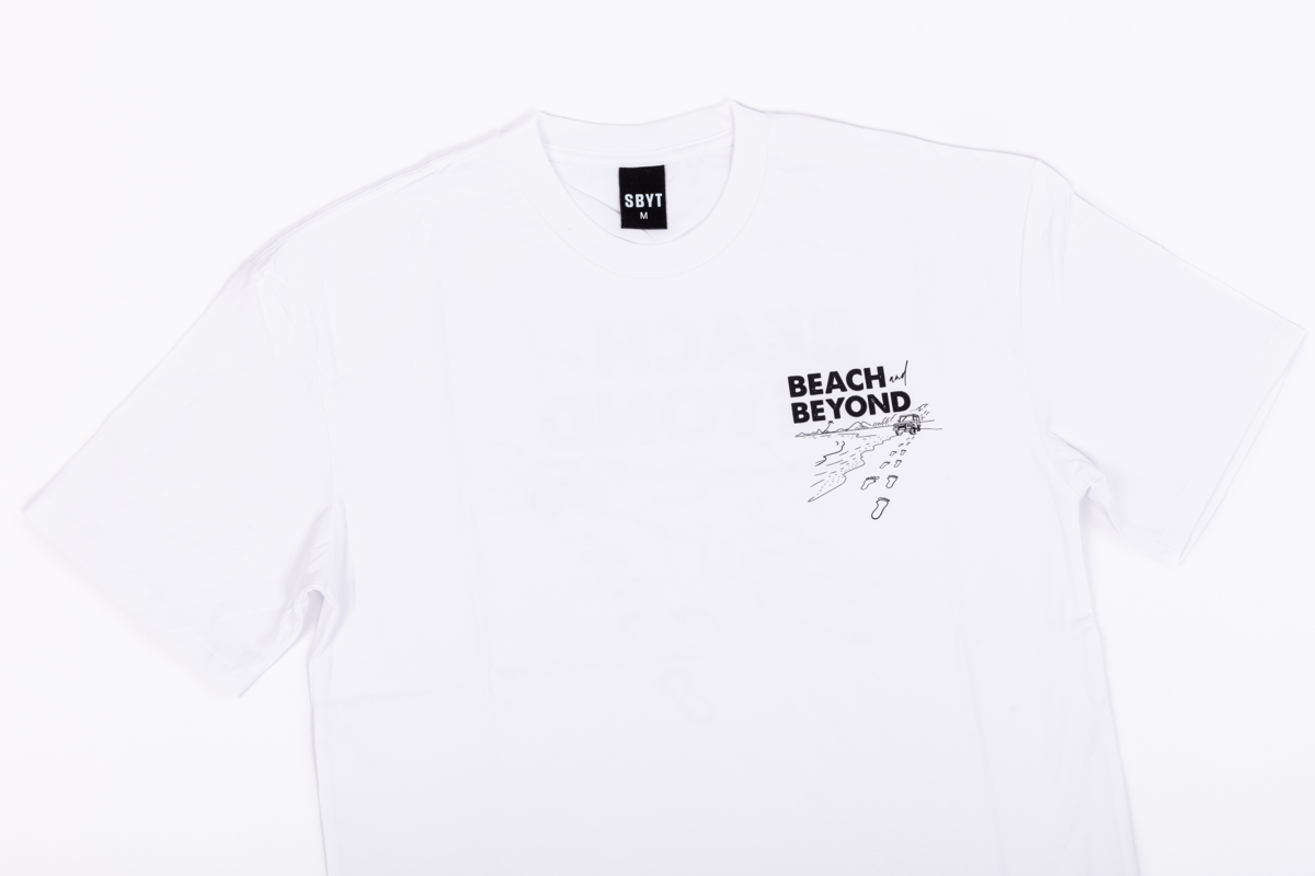 BeachBeyond4wd - White Tee