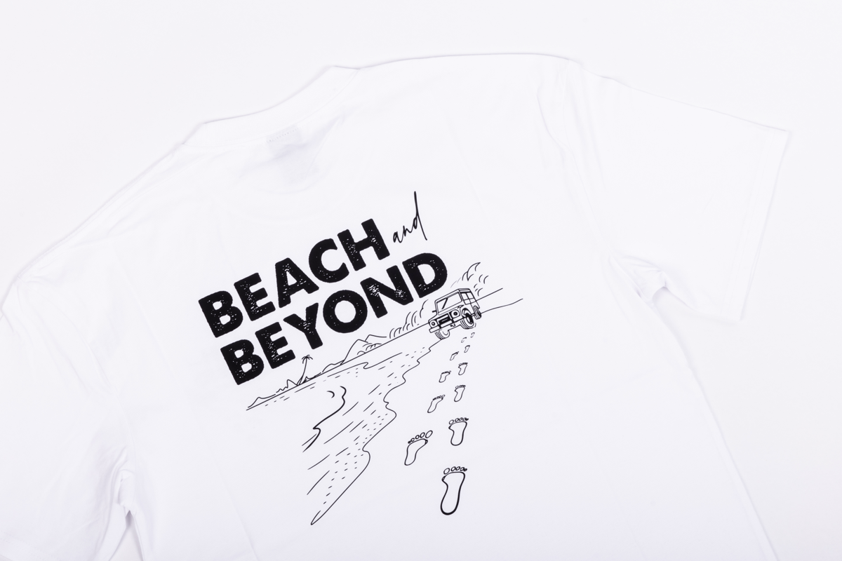 BeachBeyond4wd - White Tee