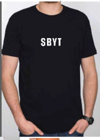 SBYT Logo - Black Tee