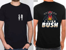 I like Bush - Black Tee
